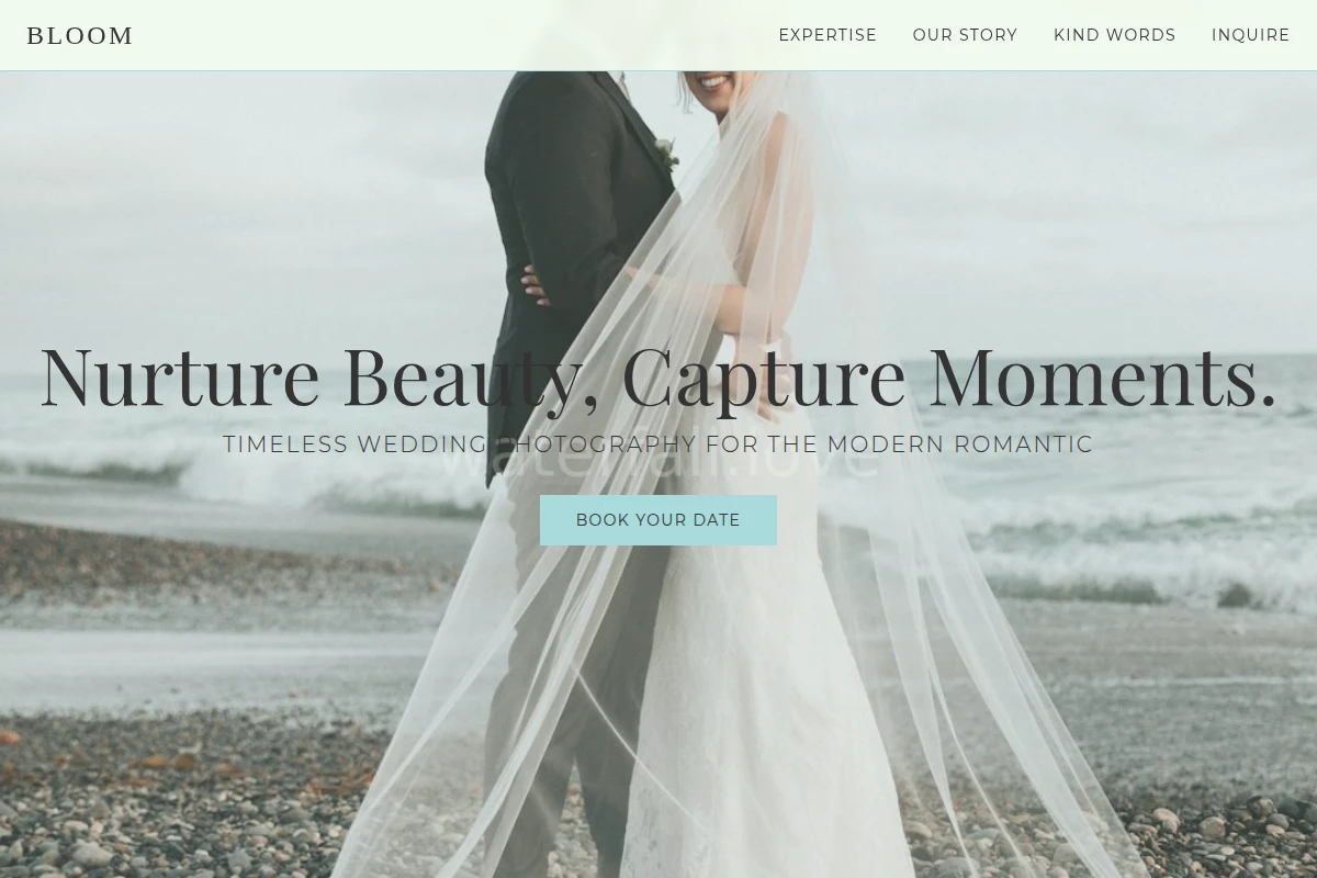 Premium Wedding Planner Website Design