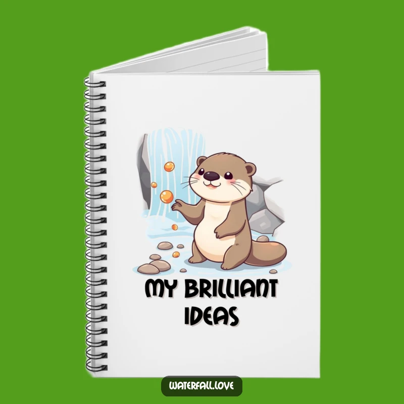Funny Otter Notebook: Jot Down Ideas with Playful Grace