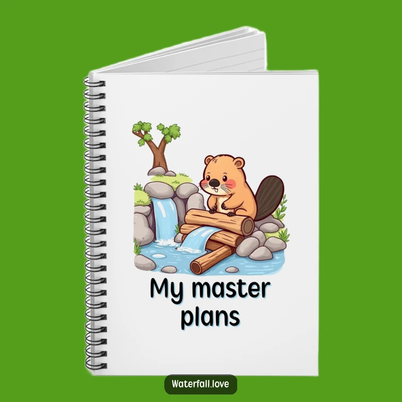 Funny Beaver Notebook: Plan Your Projects with Precision