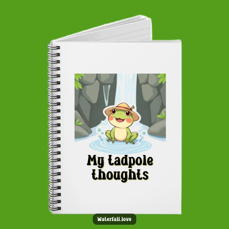 Funny Frog Notebook: Jot Down Ideas with Amphibious Enthusiasm